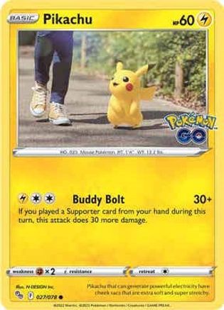 Pikachu (27) - Pokemon GO #027