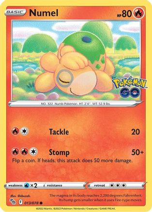 Numel - Pokemon GO #013