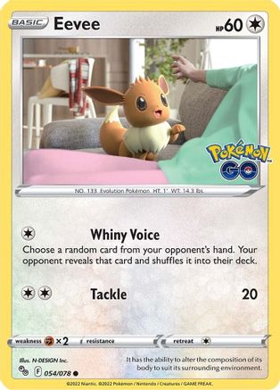 Eevee - Pokemon GO #054