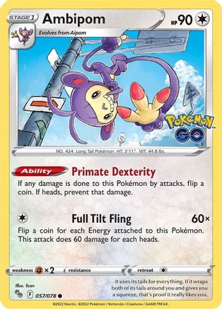 Ambipom - Pokemon GO #057