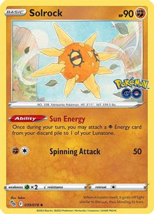 Solrock - Pokemon GO #039