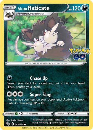 Alolan Raticate - Pokemon GO #042