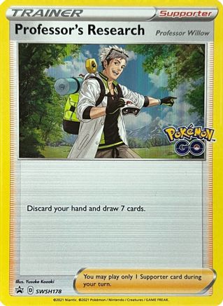 Professor's Research - SWSH178 - SWSH: Sword & Shield Promo Cards #SWSH178
