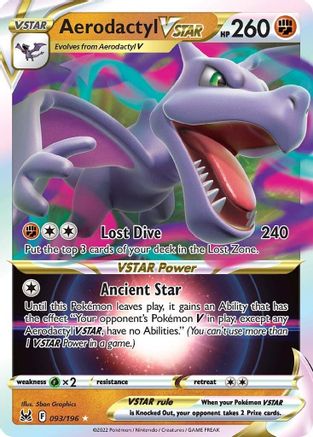 Aerodactyl VSTAR - SWSH11: Lost Origin #093