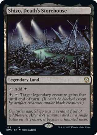 Shizo, Death's Storehouse - Commander: Dominaria United #233