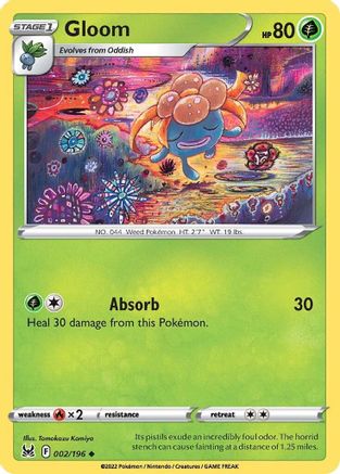 Gloom - SWSH11: Lost Origin #002