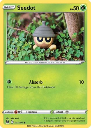 Seedot - SWSH11: Lost Origin #011