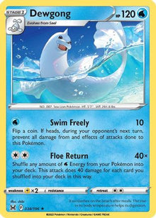 Dewgong - SWSH11: Lost Origin #034