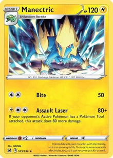 Manectric - SWSH11: Lost Origin #055