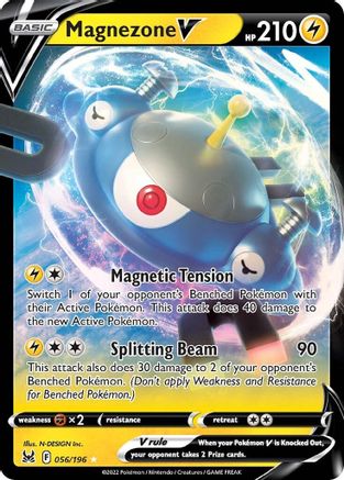 Magnezone V - SWSH11: Lost Origin #056