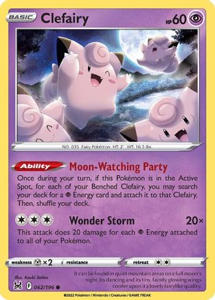 Clefairy - SWSH11: Lost Origin #062