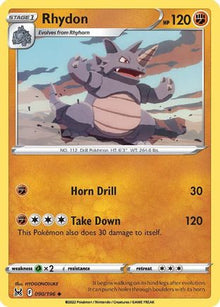 Rhydon - SWSH11: Lost Origin #090