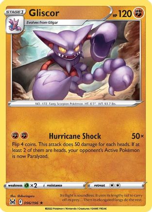 Gliscor - SWSH11: Lost Origin #096