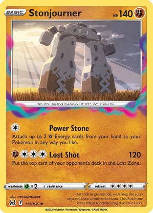 Stonjourner - SWSH11: Lost Origin #111