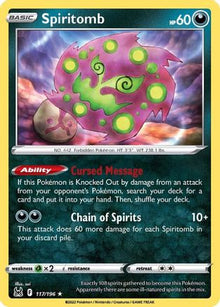 Spiritomb - SWSH11: Lost Origin #117