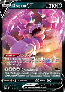 Drapion V - SWSH11: Lost Origin #118