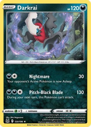 Darkrai - SWSH11: Lost Origin #120