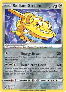 Radiant Steelix - SWSH11: Lost Origin #124