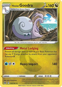 Hisuian Goodra - SWSH11: Lost Origin #134
