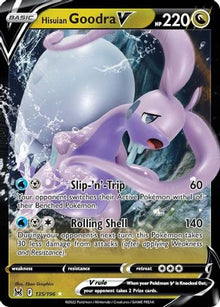 Hisuian Goodra V - SWSH11: Lost Origin #135