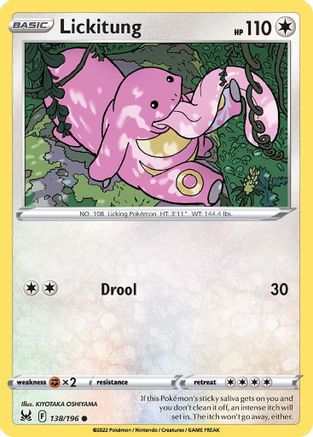 Lickitung - SWSH11: Lost Origin #138