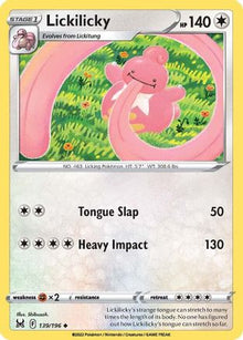 Lickilicky - SWSH11: Lost Origin #139