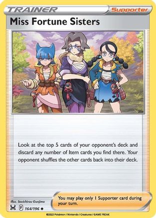 Miss Fortune Sisters - SWSH11: Lost Origin #164