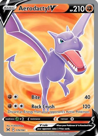 Aerodactyl V (Full Art) - SWSH11: Lost Origin #179