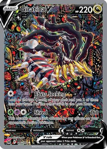 Giratina V (Alternate Full Art) - SWSH11: Lost Origin #186