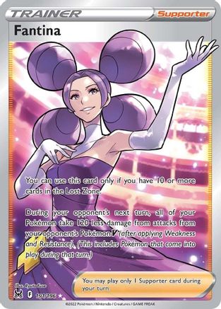 Fantina (Full Art) - SWSH11: Lost Origin #191