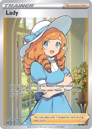 Lady (Full Art) - SWSH11: Lost Origin #193