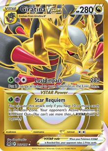 Giratina VSTAR (212) (Secret) - SWSH11: Lost Origin #212