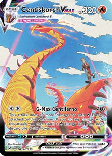 Centiskorch VMAX - SWSH11: Lost Origin Trainer Gallery #TG15