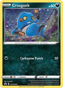 Croagunk - SWSH245 (Cosmos Holo) - SWSH: Sword & Shield Promo Cards #SWSH245