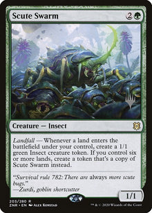 *Foil Scute Swarm — PZNR — 203p