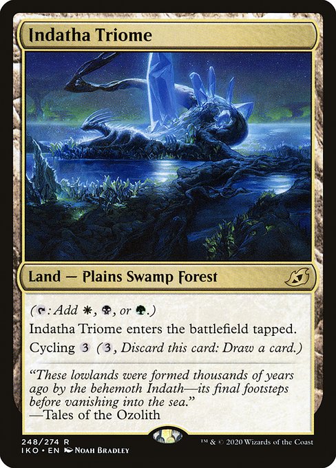 *Foil Indatha Triome — IKO — 248