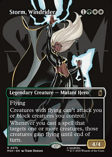 Storm, Windrider - Marvel Super Heroes #375