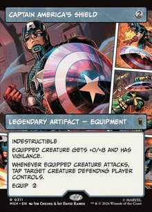 Captain America's Shield - Marvel Super Heroes #311