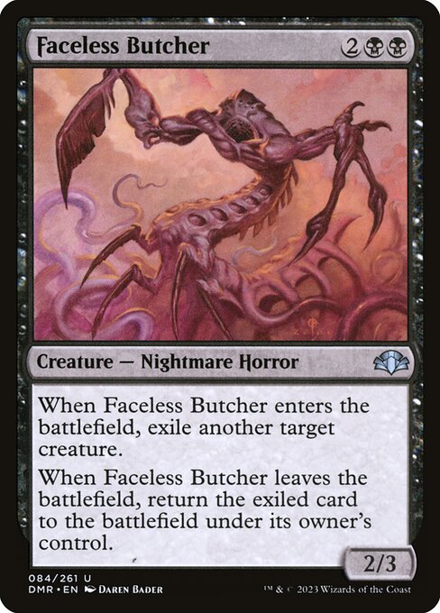 Faceless Butcher — DMR — 84