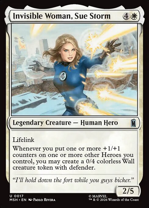 Invisible Woman, Sue Storm - Marvel Super Heroes #17