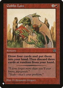 Goblin Lore - plst The List - #P02-99