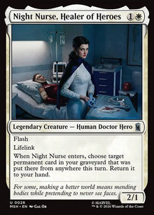 Night Nurse, Healer of Heroes - Marvel Super Heroes #26