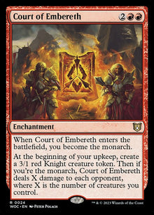 Court of Embereth - woc Wilds of Eldraine Commander - #24