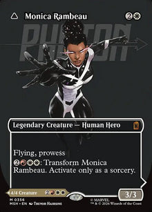 Monica Rambeau // Photon, Living Light - Marvel Super Heroes #356