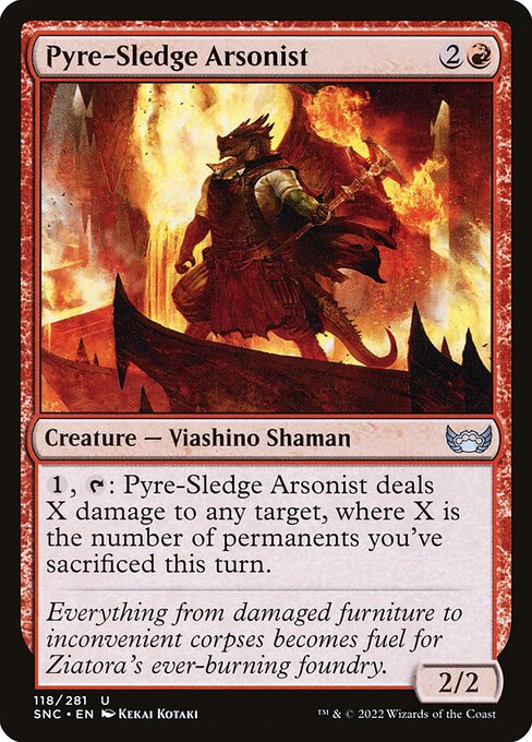 Pyre-Sledge Arsonist — SNC — 118