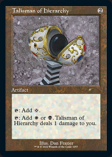 *Foil Talisman of Hierarchy — SLD — 1057