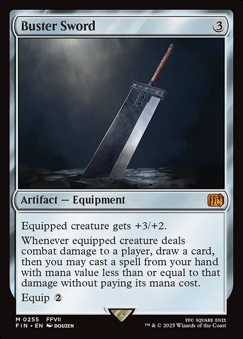 Buster Sword — FIN — 255