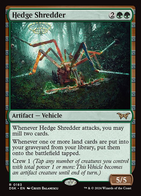Hedge Shredder — DSK — 183
