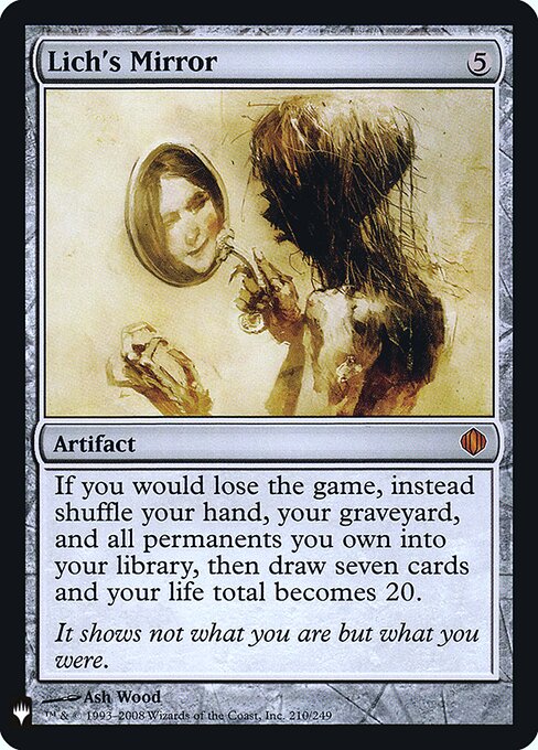 Lich's Mirror - plst The List - #ALA-210