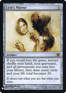 Lich's Mirror - (plst-ALA-210) - Near Mint (*Foil )